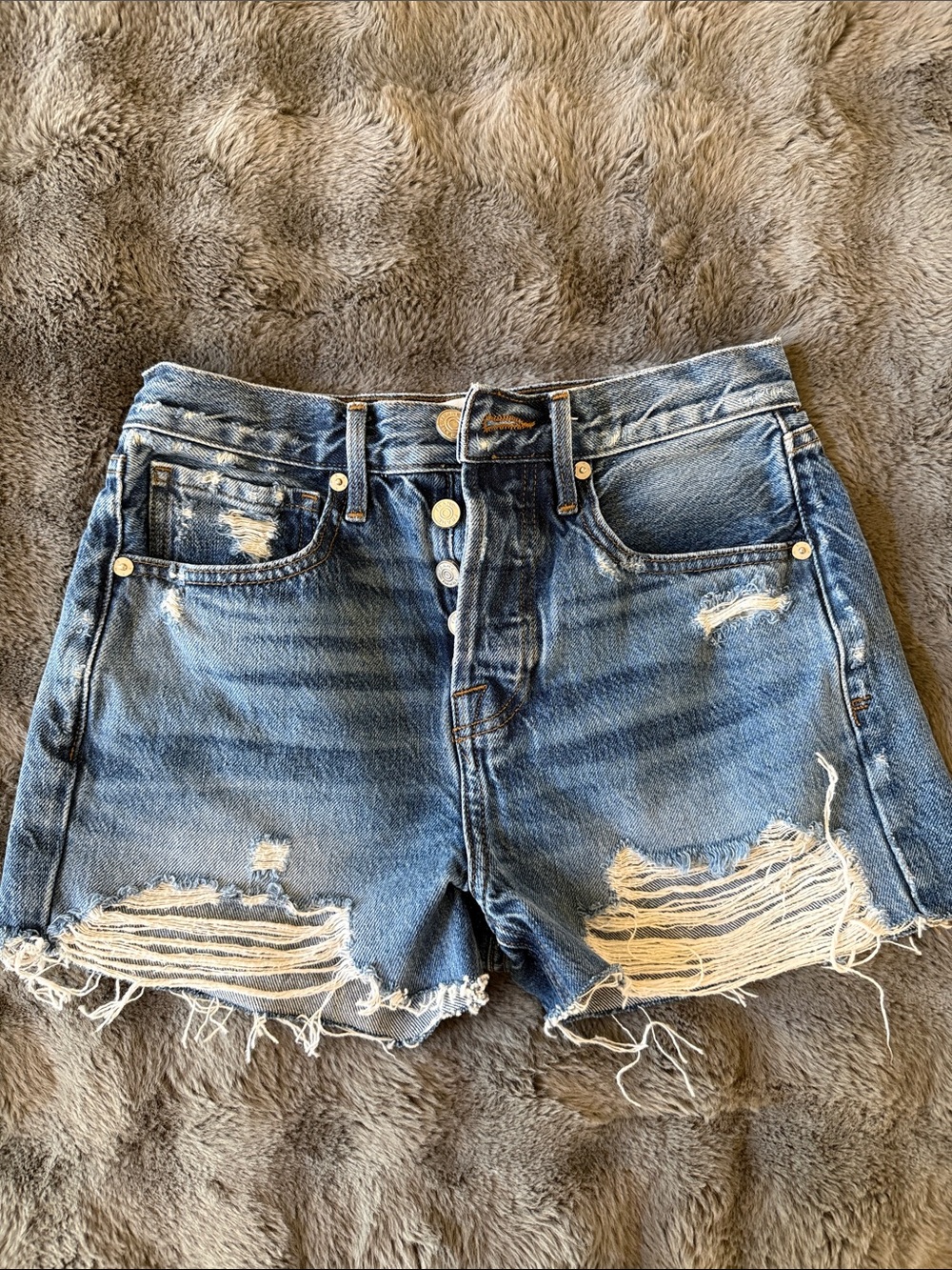 Frame Denim Shorts- High Rise